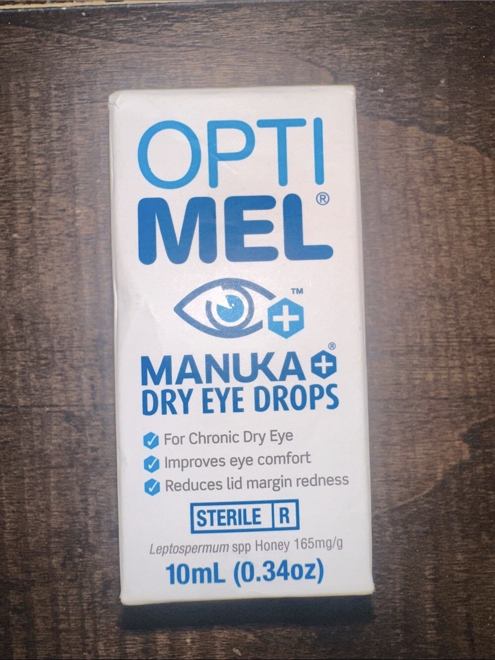 Opti-mel manuka honey eye drops